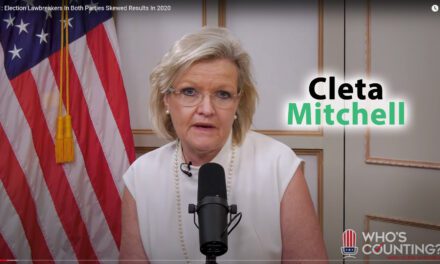 Cleta Mitchell: Who’s Counting Us? Election Integrity Network, Attorney, Author, Activist