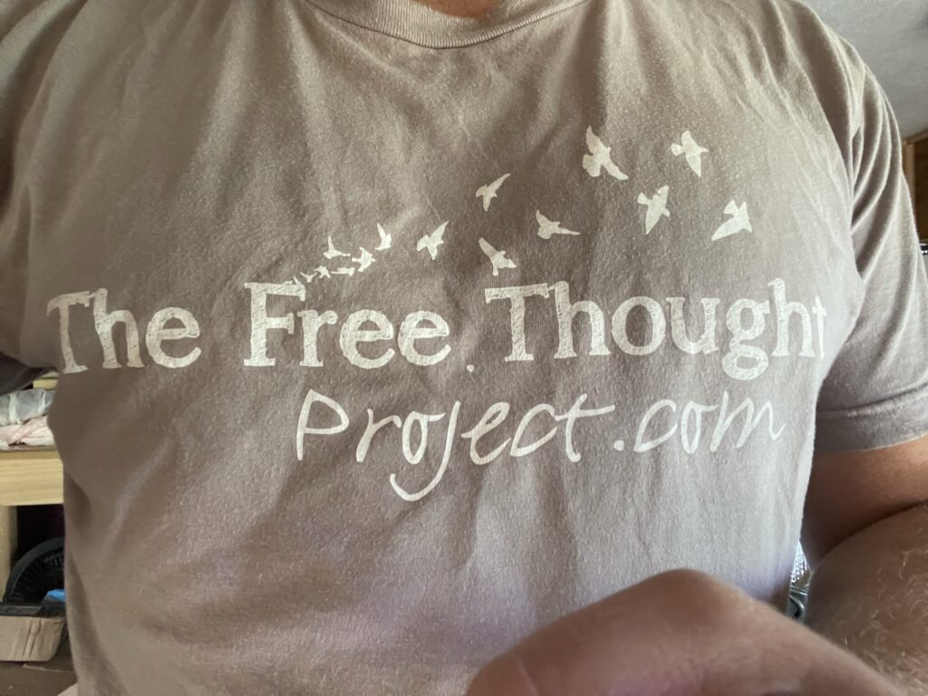 The Free Thought Project T-shirt member and 7 Billion Rising
